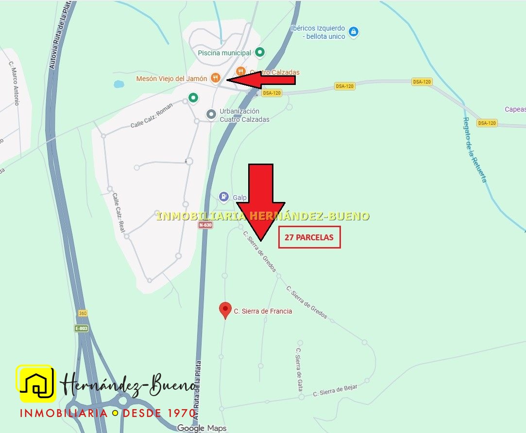 Parcela en Buenavista Cuatro Calzadas