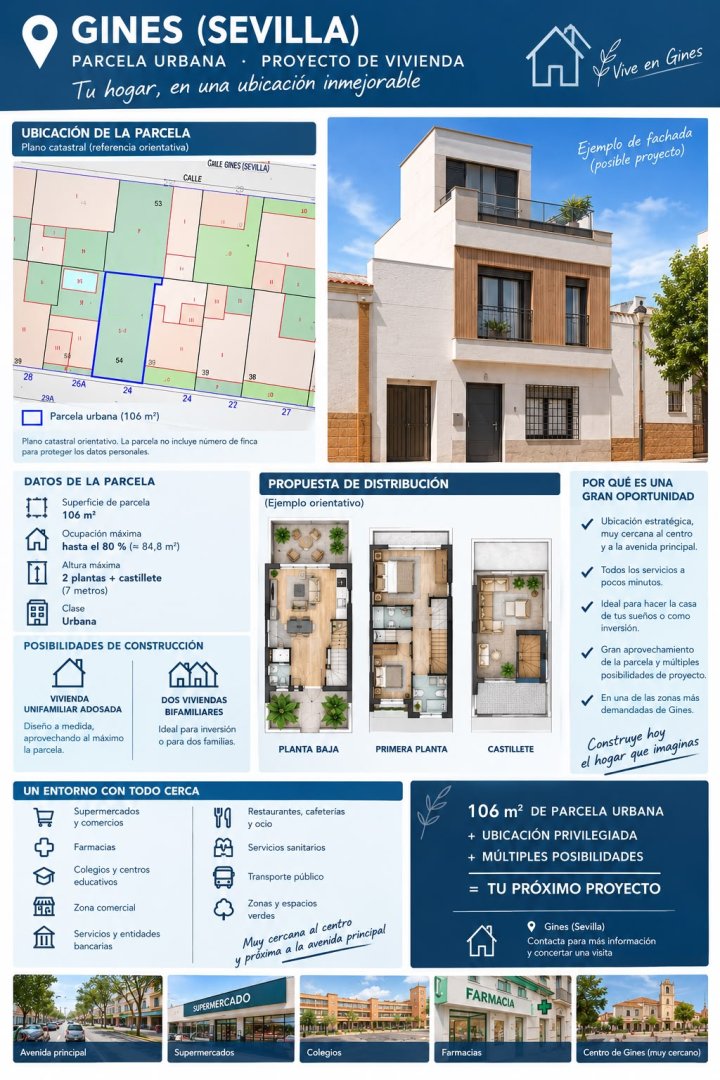 Terreno Para Fraccionar en Gines